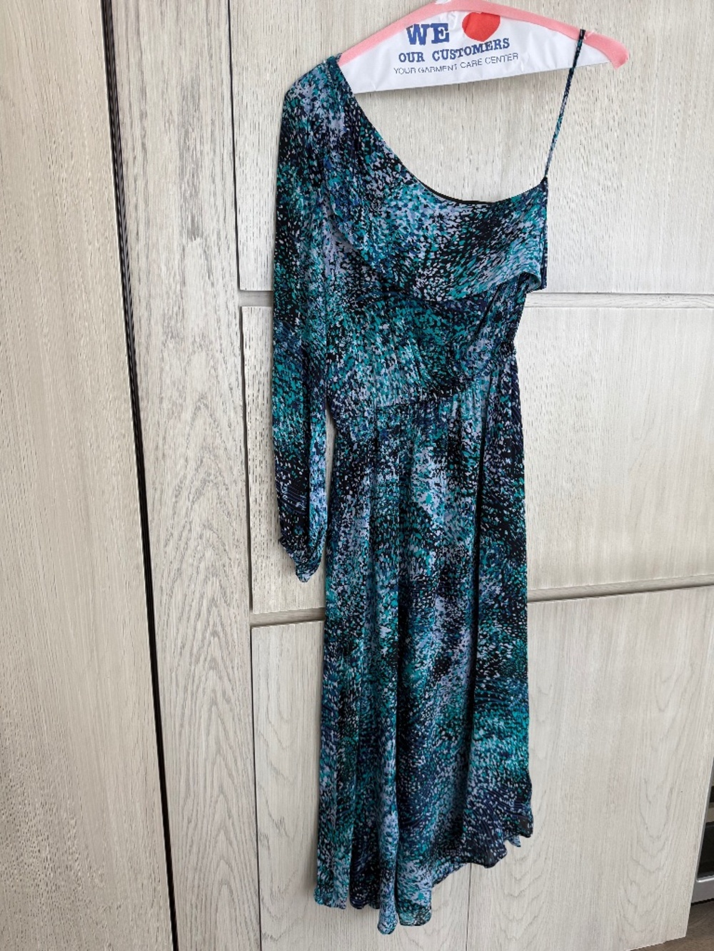 Ramy Brooke one shoulder dress size S